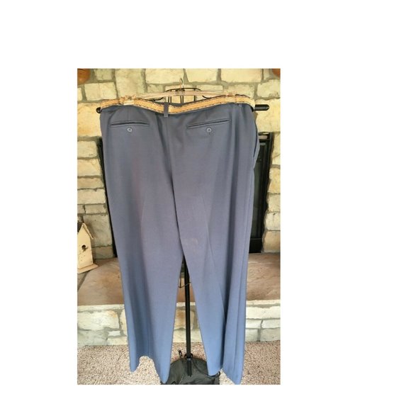 Women's Intuitions Dress Pants Slacks Stretch Spandex Size 10 Gray NEW - Picture 6 of 7